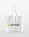 Krebsgesellschaft NRW Tasche, Farben: Weiß, Natur, Schwarz