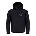 TV Ratingen Classic Softshell Kapuzenjacke, Logo: Vorderseite