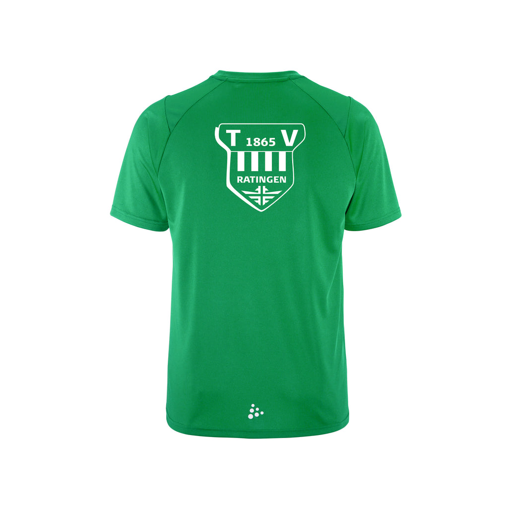 TV Ratingen Craft Funktionsshirt, Farben: Schwarz, Weiß, Grün, Logo: Vorder- u. Rückseite