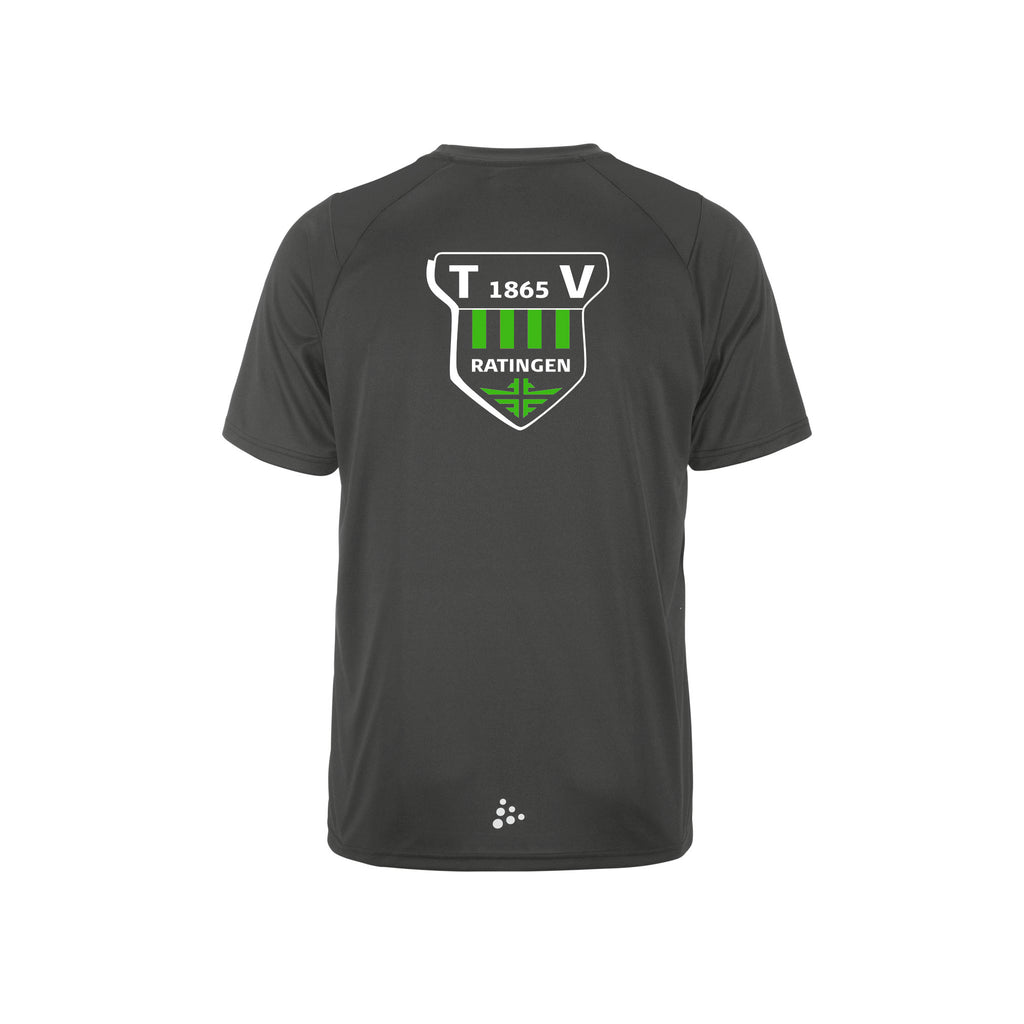 TV Ratingen Craft Funktionsshirt, Farben: Schwarz, Weiß, Grün, Logo: Vorder- u. Rückseite
