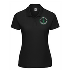 TV Grüne Linde Damen Polo-Shirt, Farben: Schwarz, Grün, Weiß, Grau
