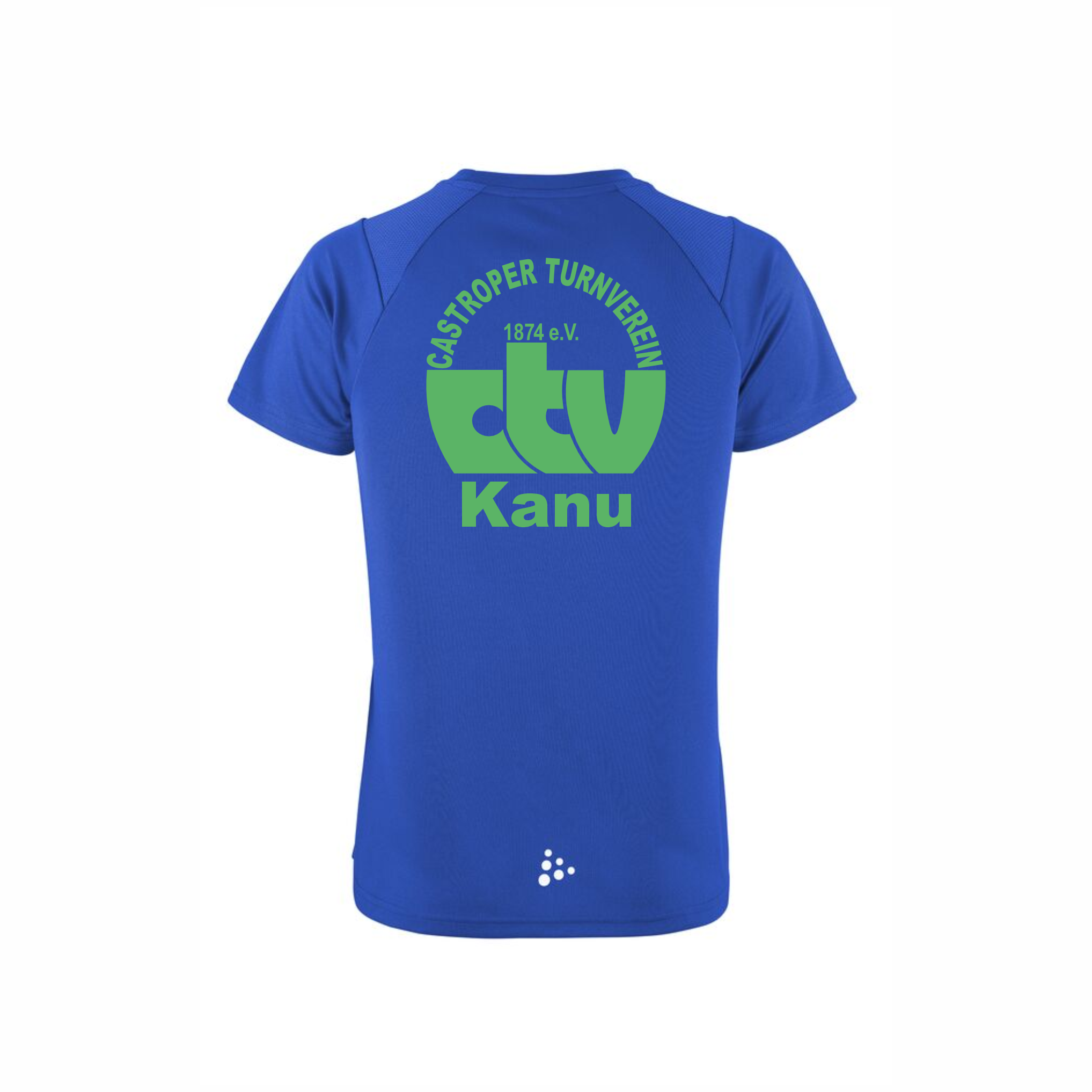 Castroper TV Kanu Craft Damen T-Shirt, Farben: Weiß, Blau, Schwarz