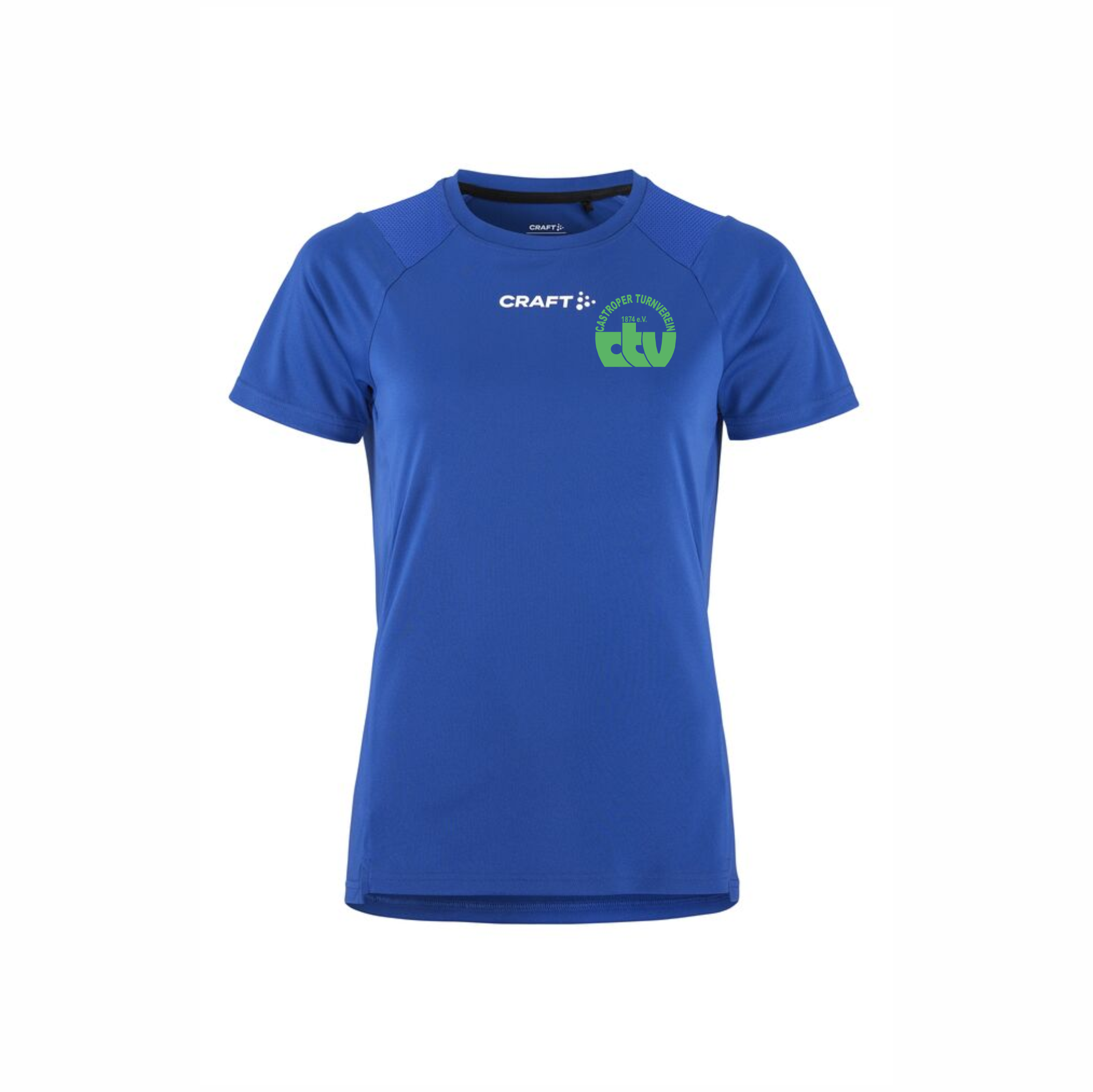 Castroper TV Kanu Craft Damen T-Shirt, Farben: Weiß, Blau, Schwarz