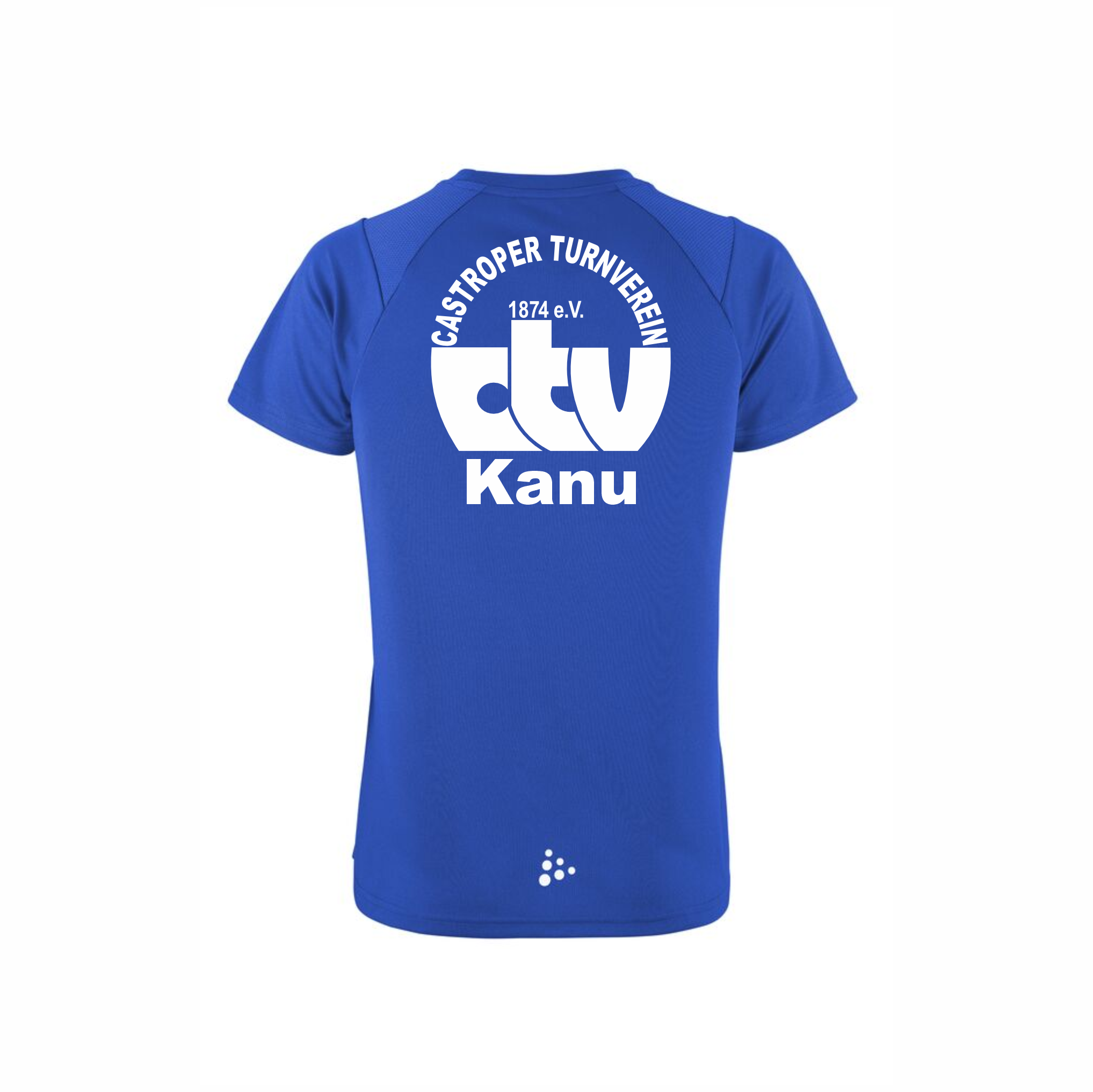 Castroper TV Kanu Craft Damen T-Shirt, Farben: Weiß, Blau, Schwarz