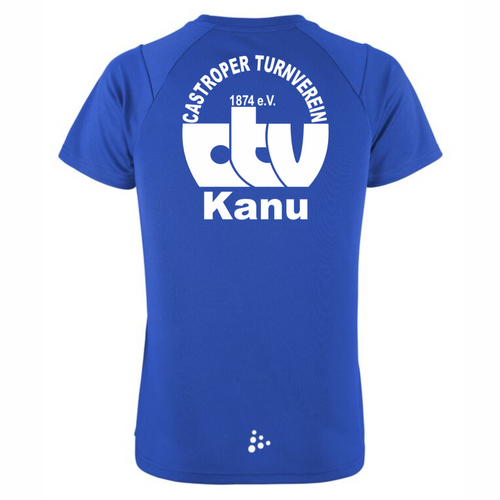 Castroper TV Kanu Craft Damen T-Shirt, Farben: Weiß, Blau, Schwarz