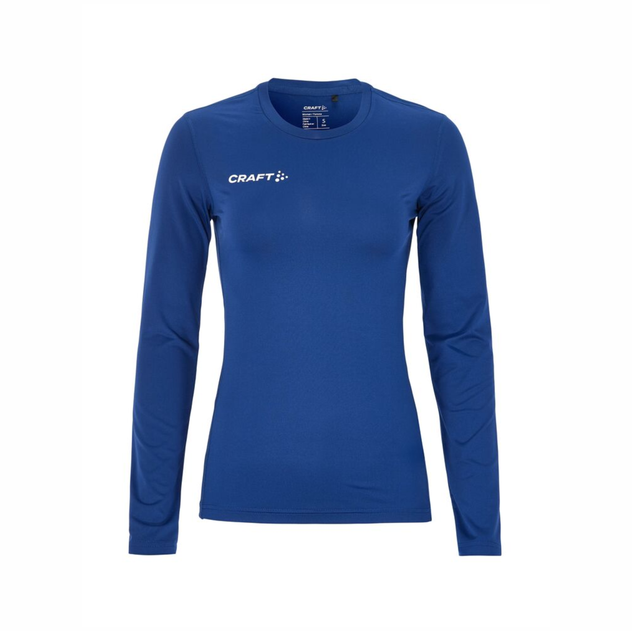 Craft Damen Ability langarm Baselayer, Farben: Schwarz, Weiß, Blau