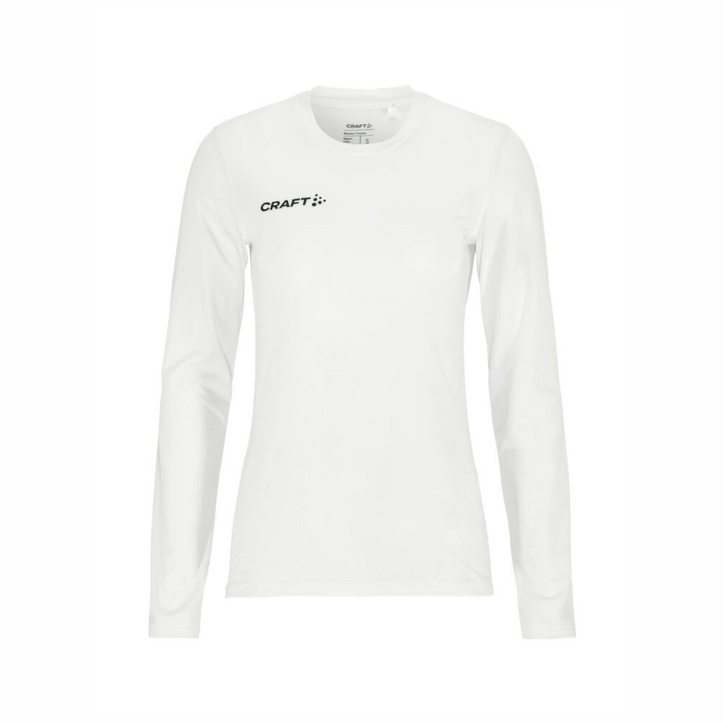 Craft Damen Ability langarm Baselayer, Farben: Schwarz, Weiß, Blau