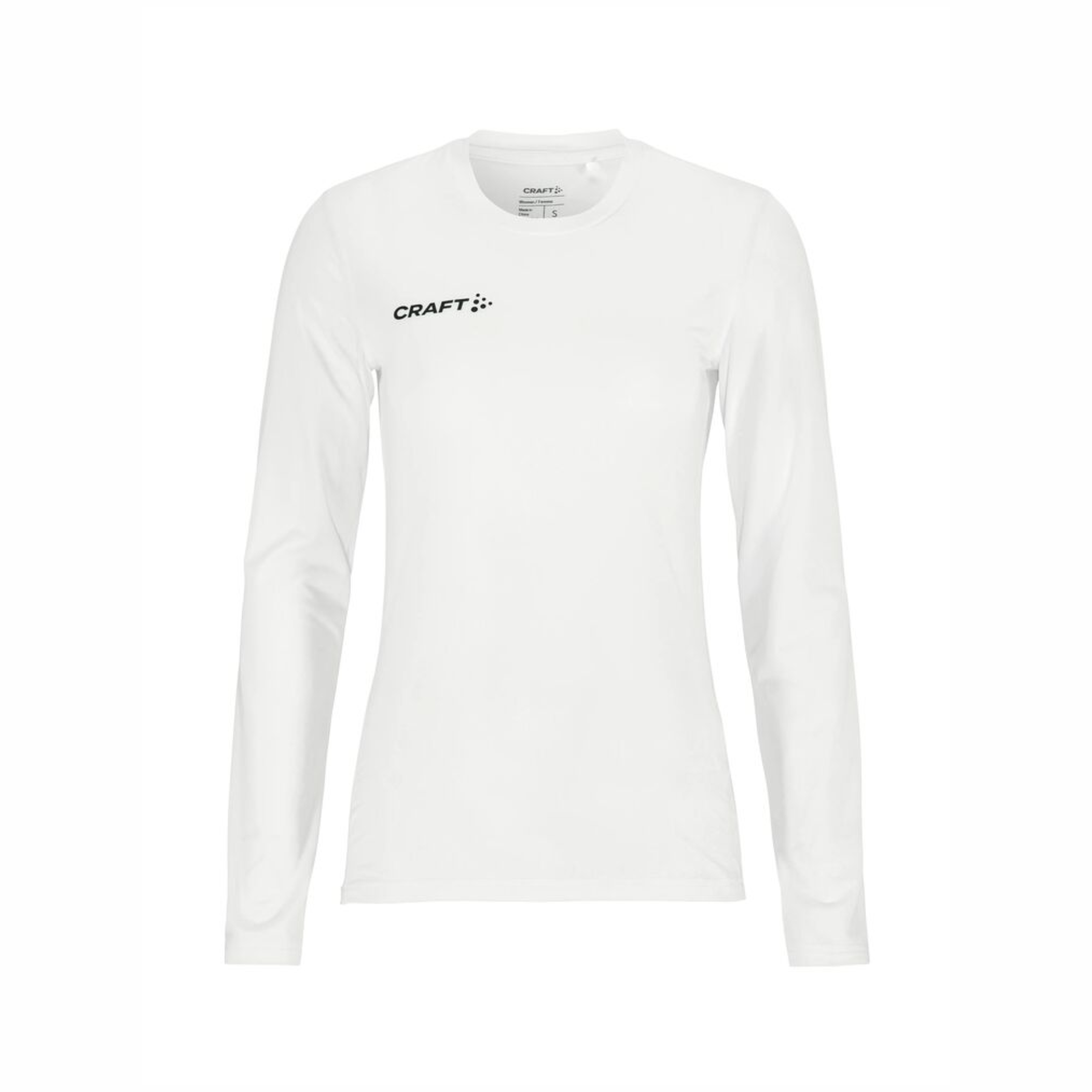 Craft Damen Ability langarm Baselayer, Farben: Schwarz, Weiß, Blau