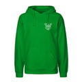 TV Ratingen Fairtrade Hoodie, Farben: Schwarz, Weiß, Grün, Lime, Logo: Vorderseite