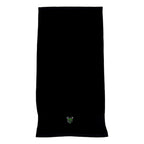 TV Ratingen Fairtrade Handtuch, Farben: Schwarz, Weiß, Grün