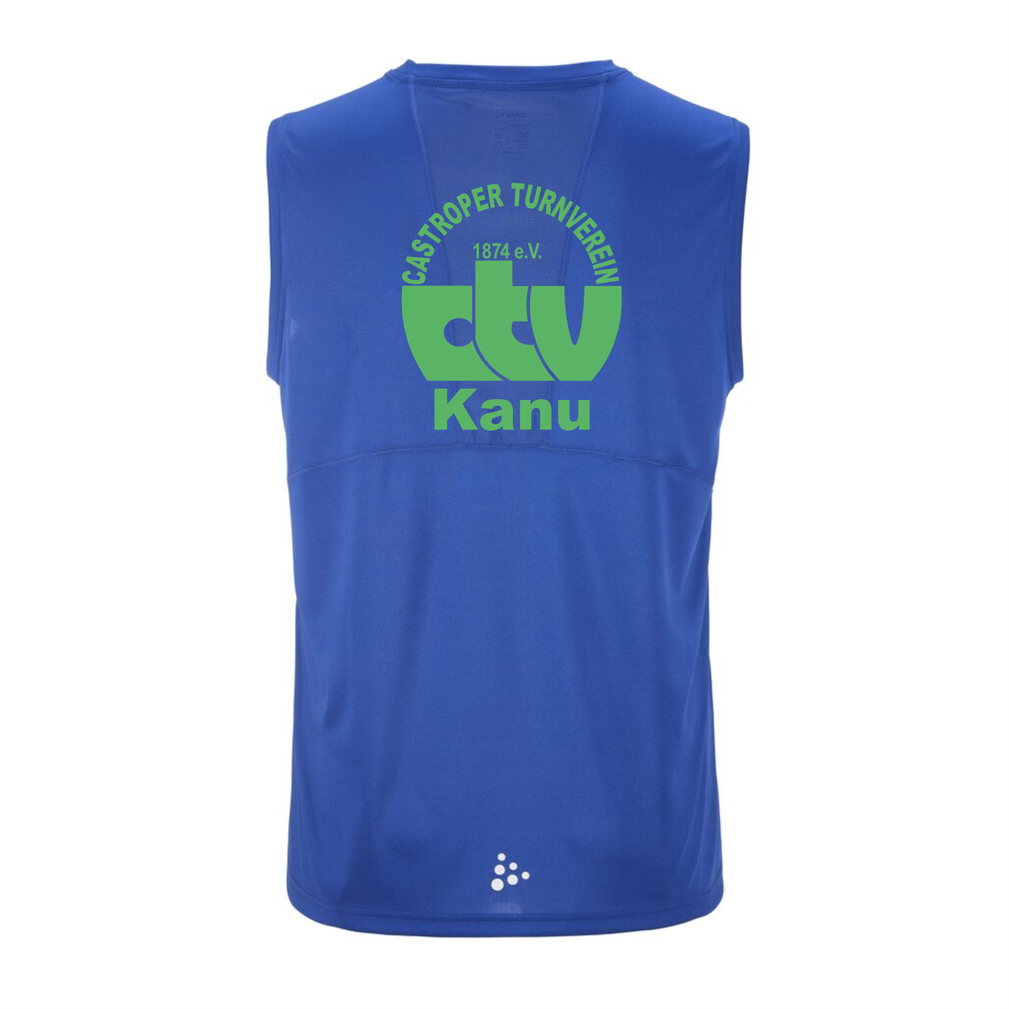 Castroper TV Kanu Craft Kinder Singlet, Farben: Weiß, Blau, Schwarz