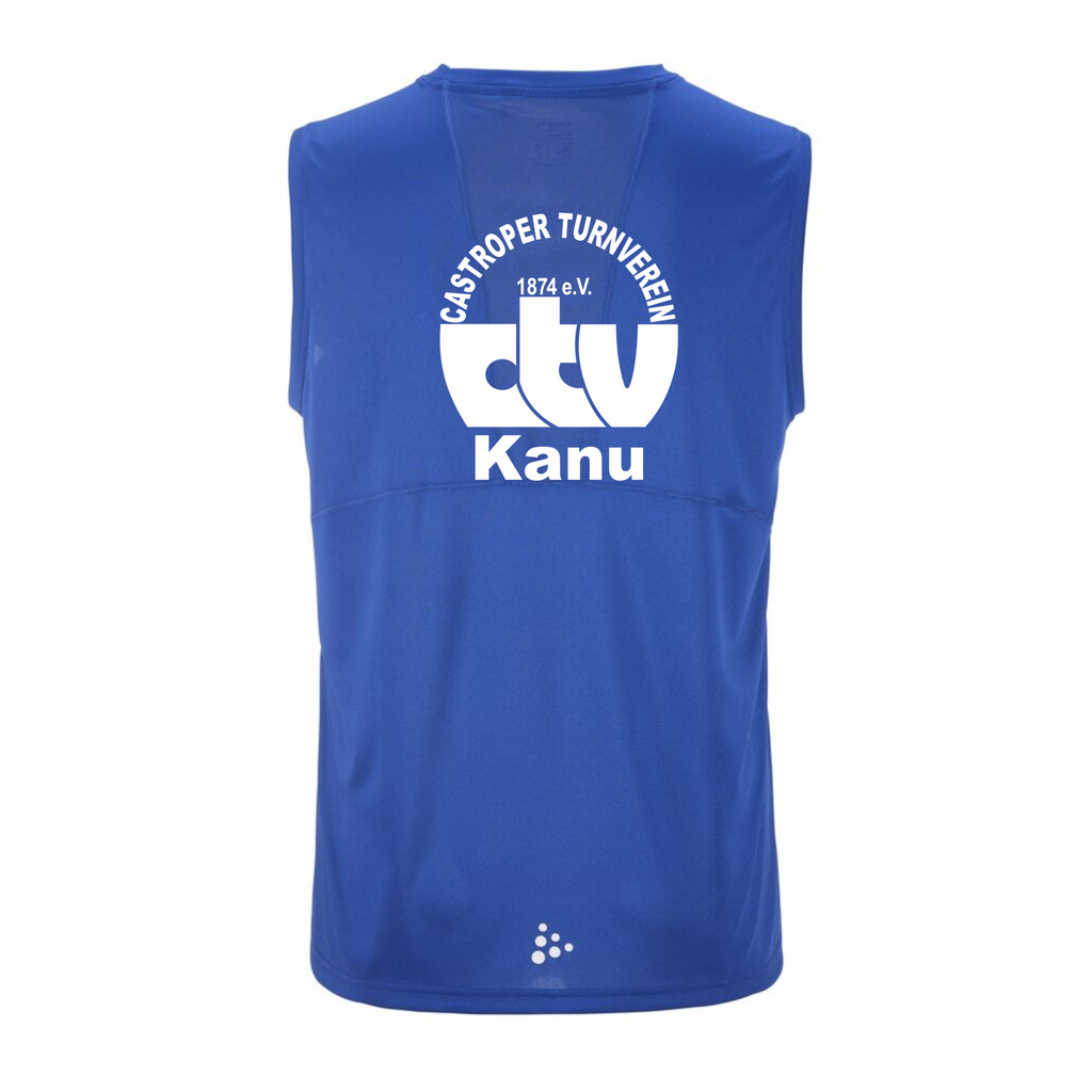 Castroper TV Kanu Craft Herren Singlet, Farben: Weiß, Blau, Schwarz