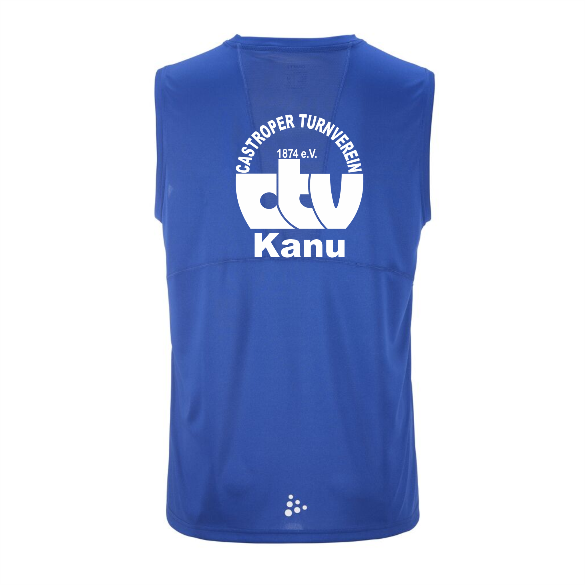 Castroper TV Kanu Craft Kinder Singlet, Farben: Weiß, Blau, Schwarz