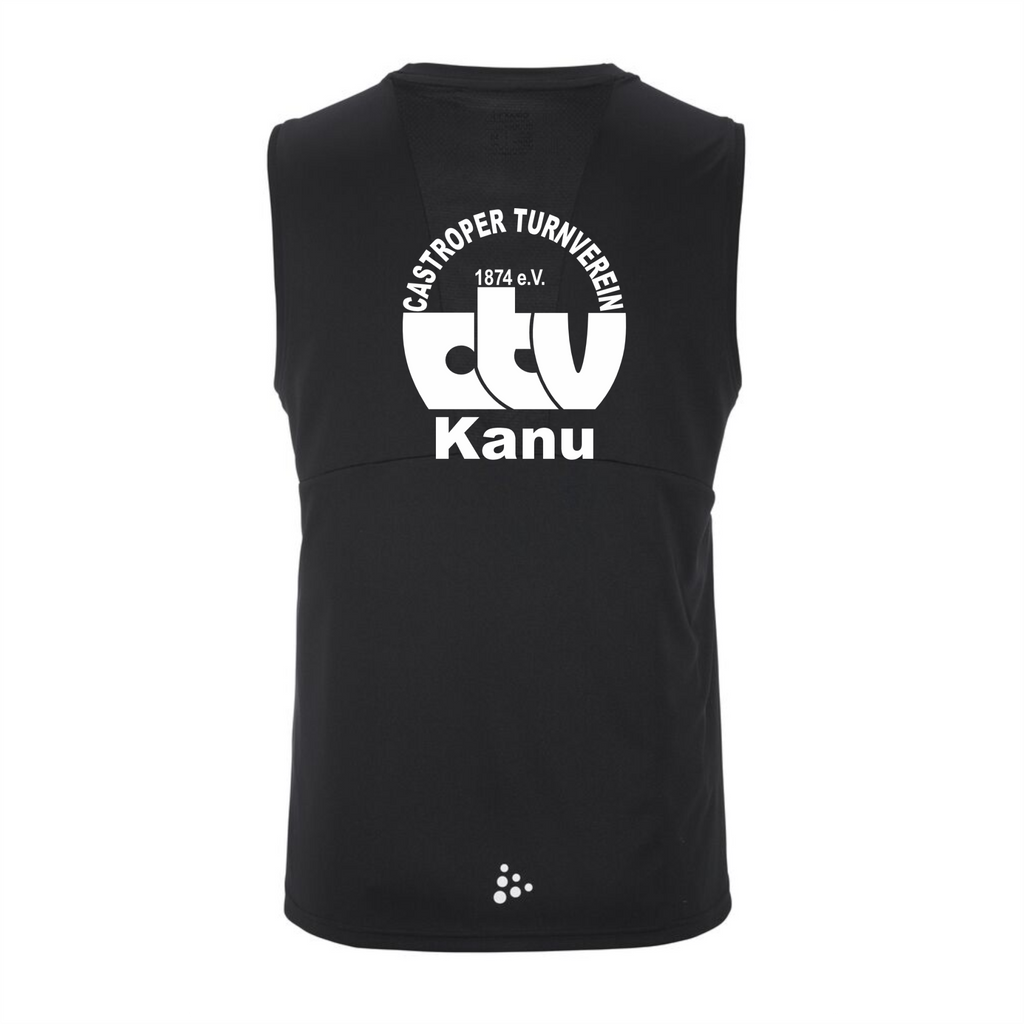 Castroper TV Kanu Craft Herren Singlet, Farben: Weiß, Blau, Schwarz