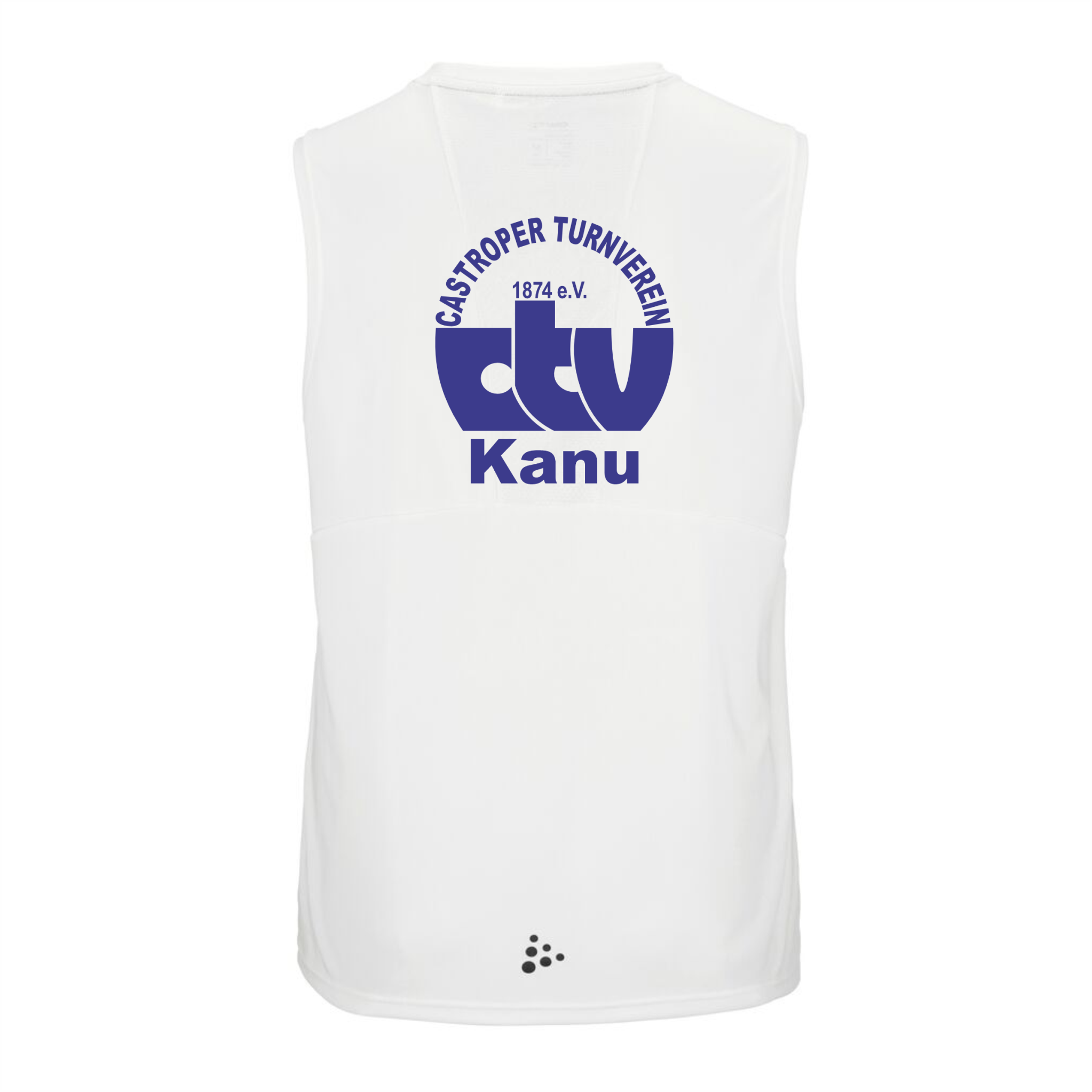 Castroper TV Kanu Craft Kinder Singlet, Farben: Weiß, Blau, Schwarz