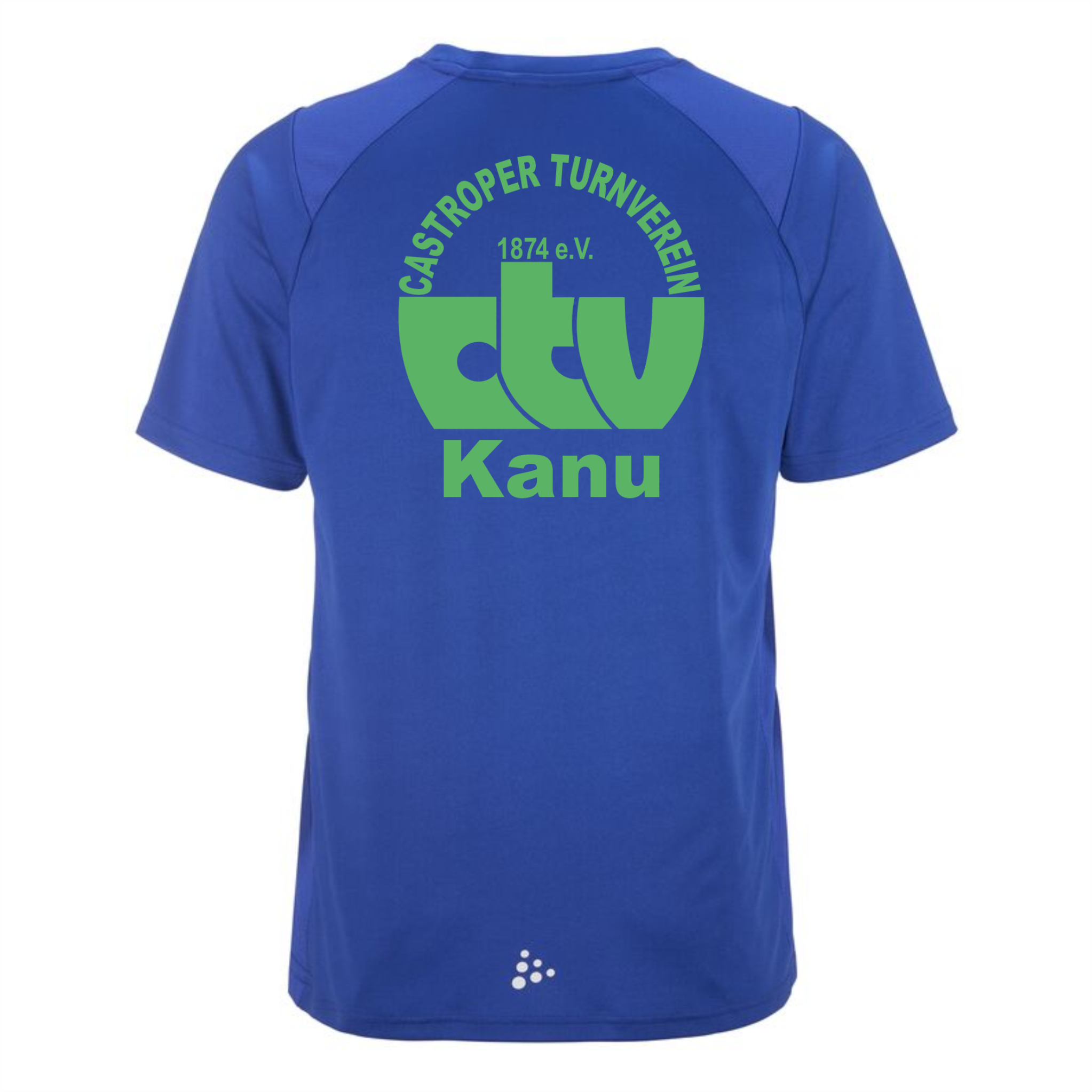 Castroper TV Kanu Craft Herren T-Shirt, Farben: Weiß, Blau, Schwarz