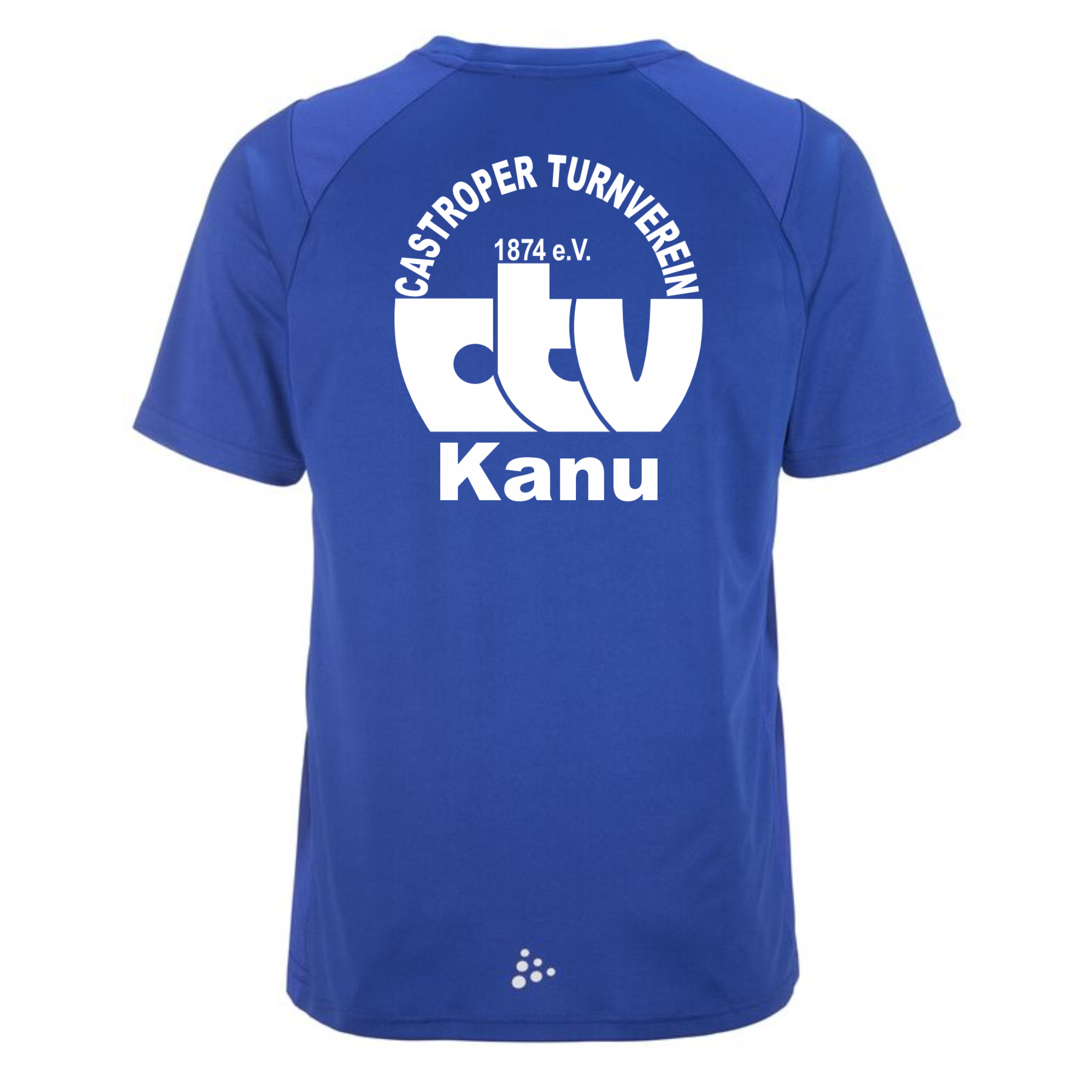 Castroper TV Kanu Craft Herren T-Shirt, Farben: Weiß, Blau, Schwarz