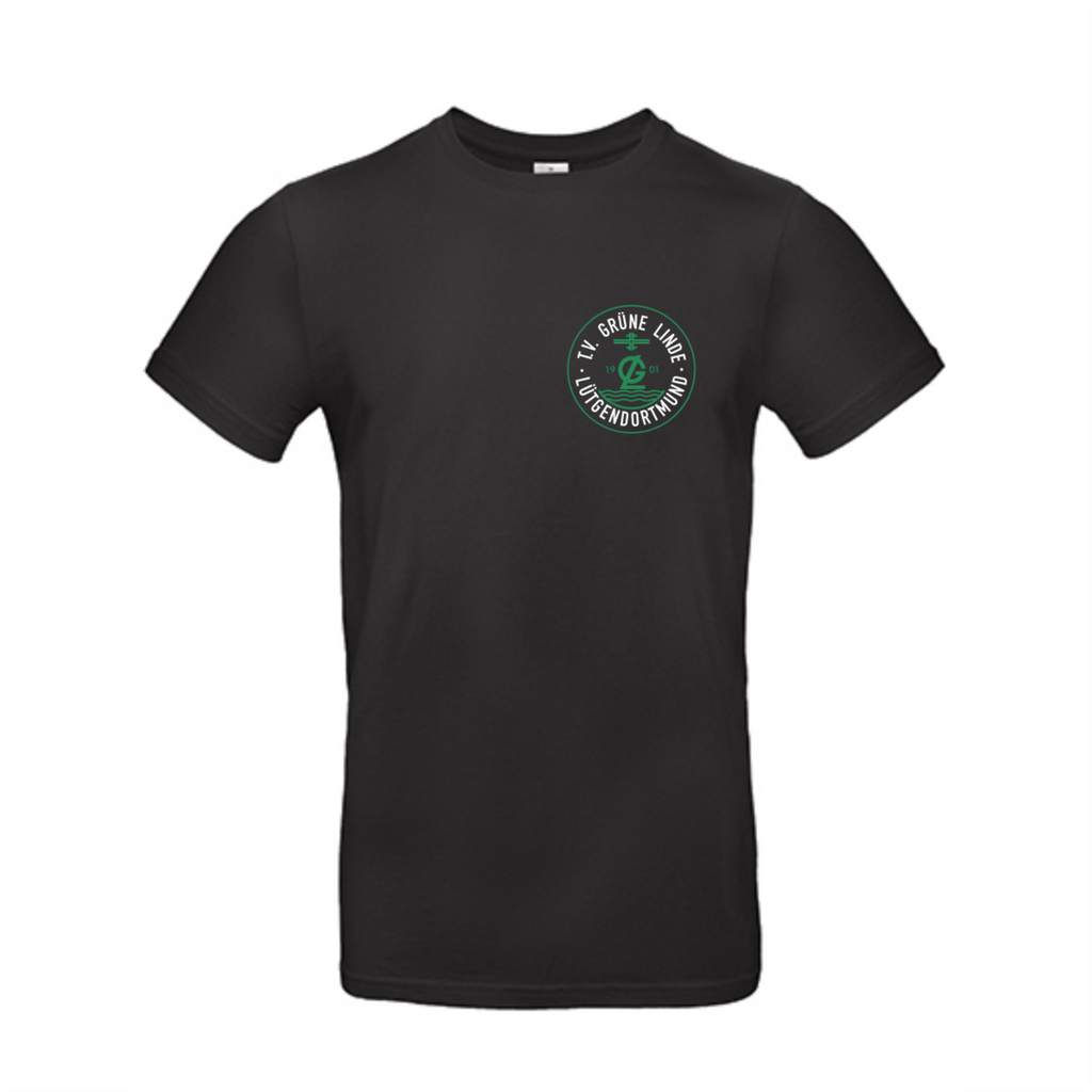 TV Grüne Linde T-Shirt, Farben: Grau, Grün, Weiß, Schwarz
