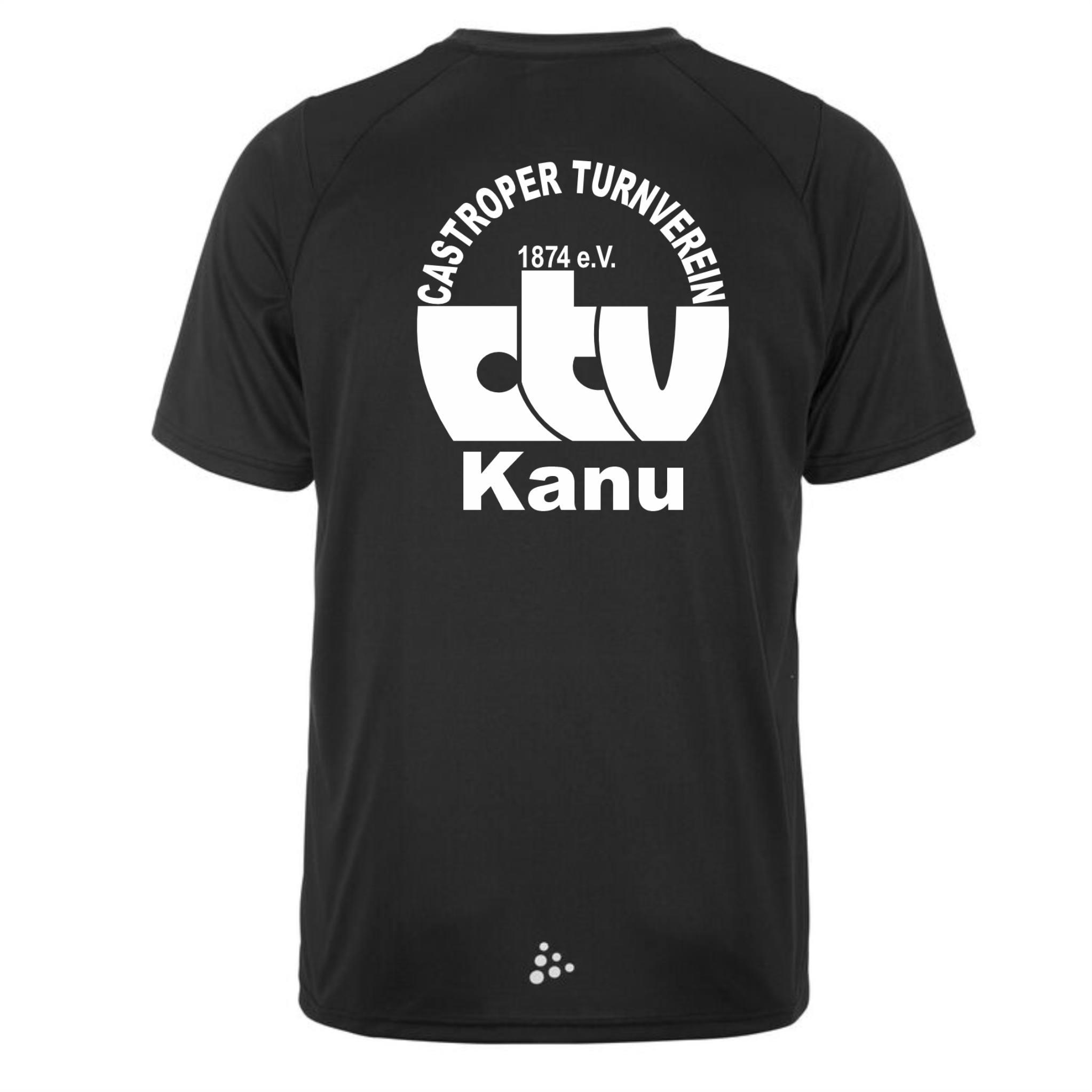 Castroper TV Kanu Craft Herren T-Shirt, Farben: Weiß, Blau, Schwarz