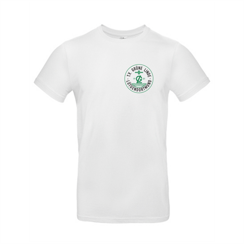 TV Grüne Linde T-Shirt, Farben: Grau, Grün, Weiß, Schwarz