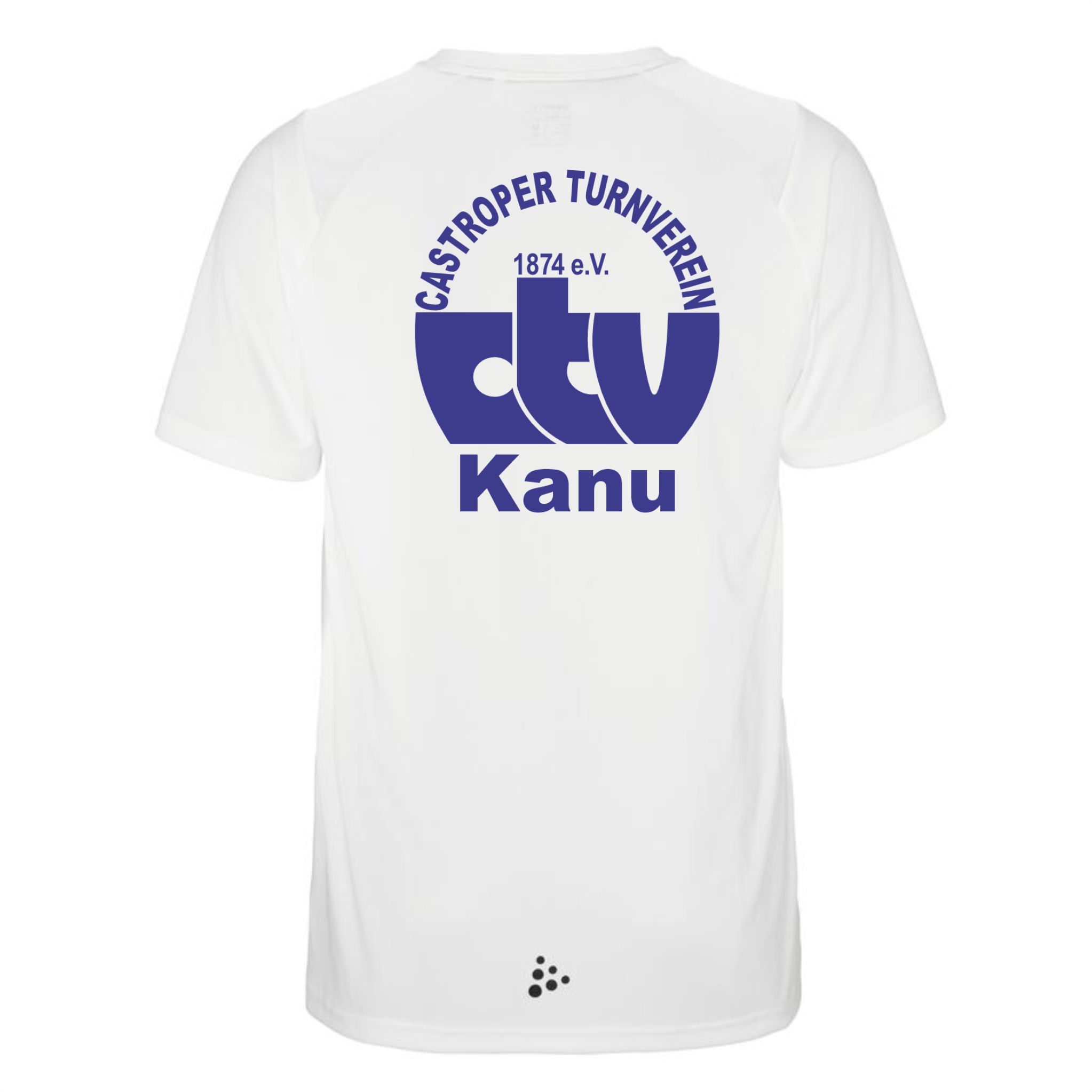 Castroper TV Kanu Craft Herren T-Shirt, Farben: Weiß, Blau, Schwarz