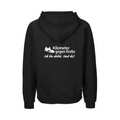 Kilometer gegen Krebs Damen Hoodie, Farben: Schwarz u. Grau
