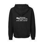 Kilometer gegen Krebs Herren Hoodie, Farben: Schwarz u. Grau