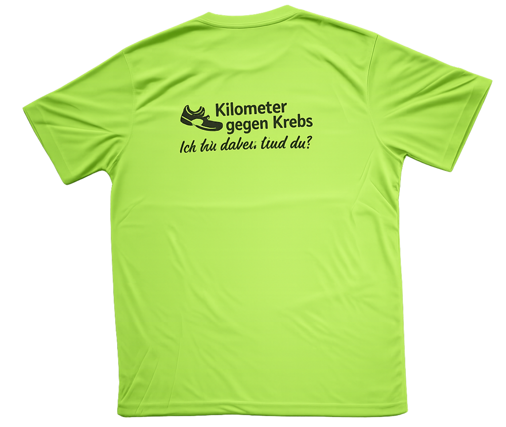 Kilometer gegen Krebs Laufshirt