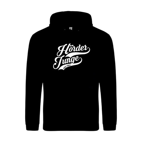 Hörder Junge Hoodie, Farben: Schwarz, Rot