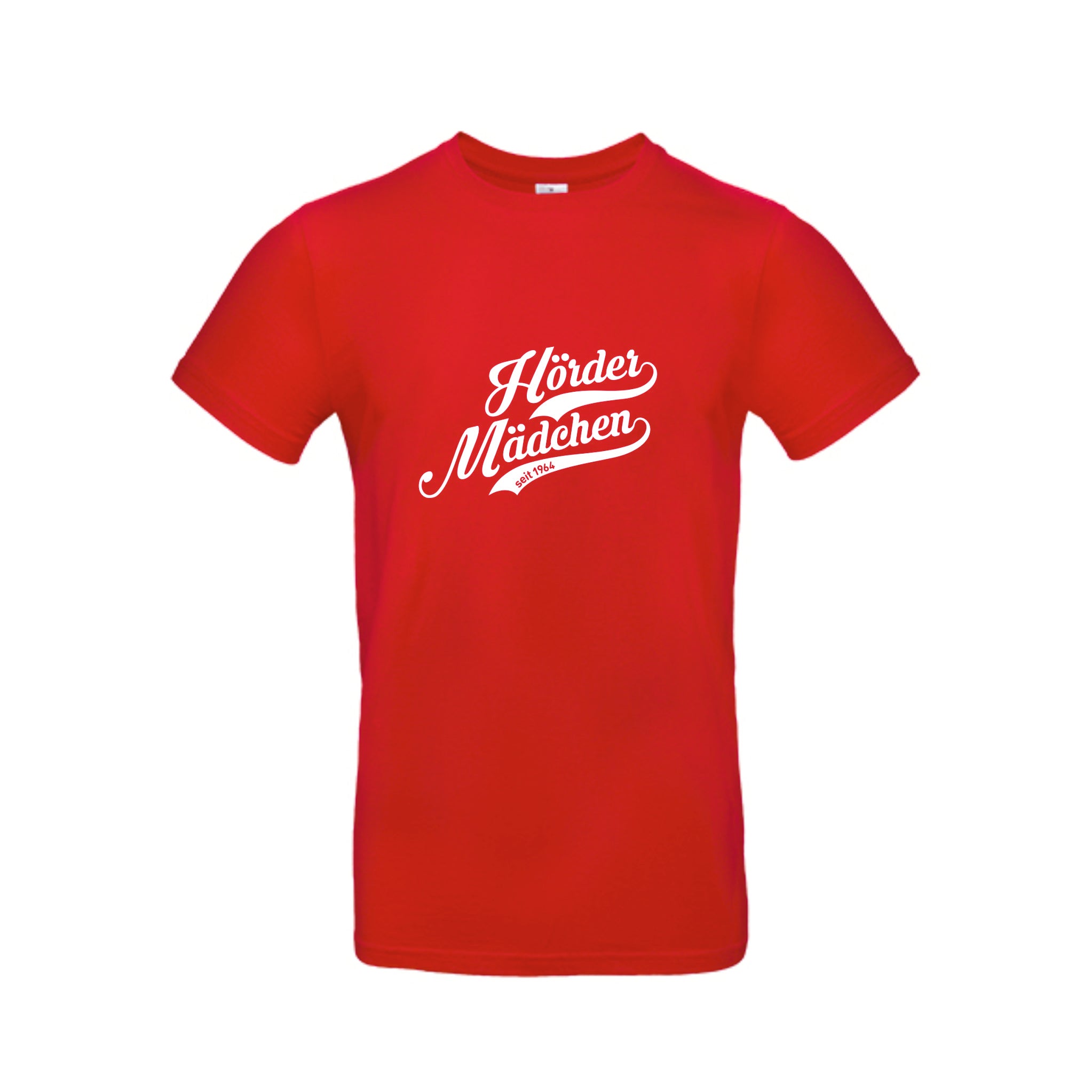 Hörder Mädchen T-Shirt, Farben: Schwarz, Rot