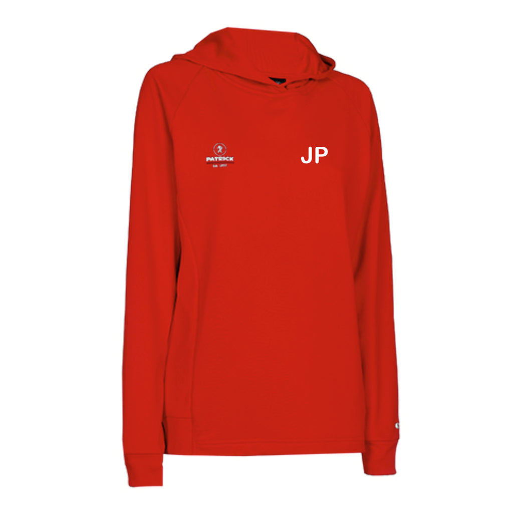 TV Hörde Patrick Repräsentative Damen Hoodie, Farben: Schwarz, Rot