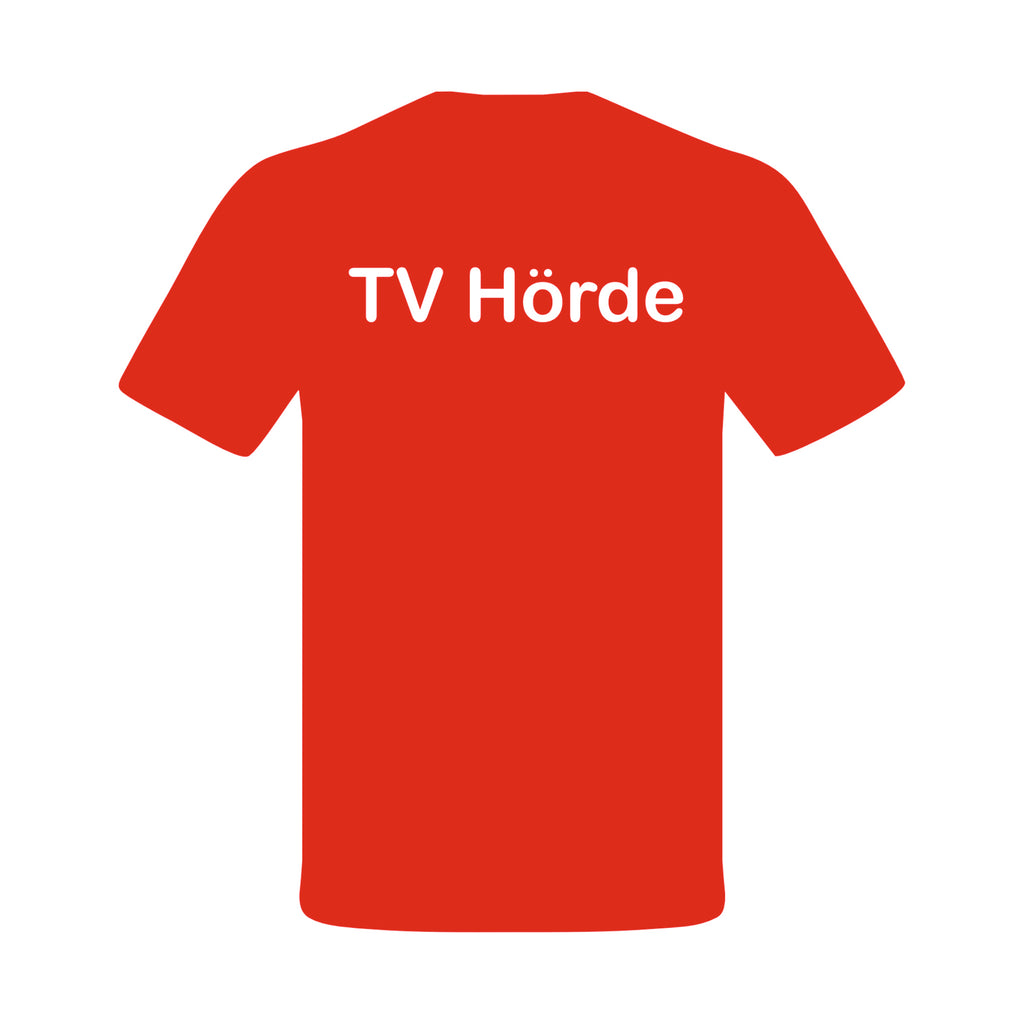 TV Hörde Patrick Lifestyle Damen T-Shirt, Farben: Rot, Schwarz, Weiß