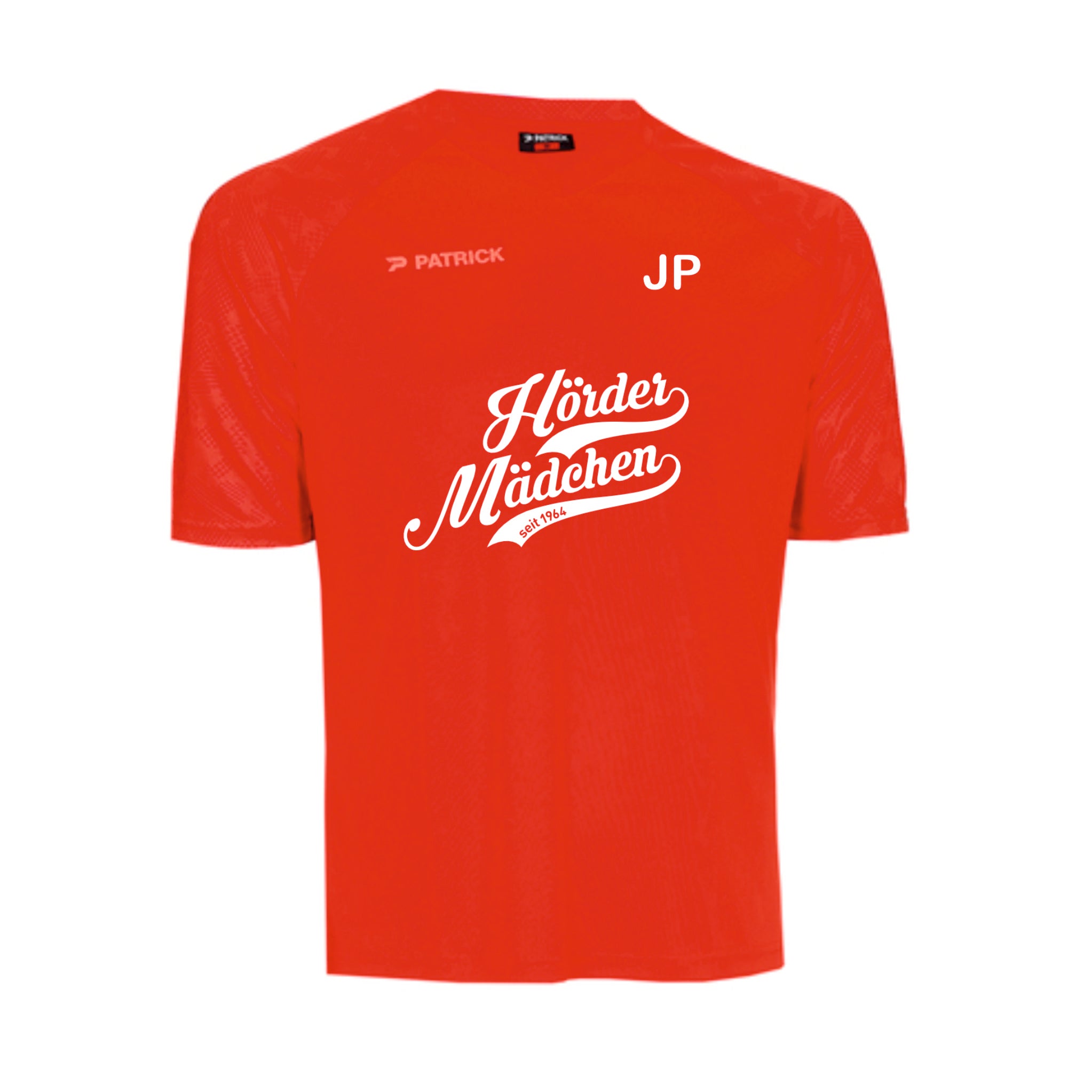 Hörder Mädchen Patrick Match T-Shirt, Farben: Schwarz, Rot