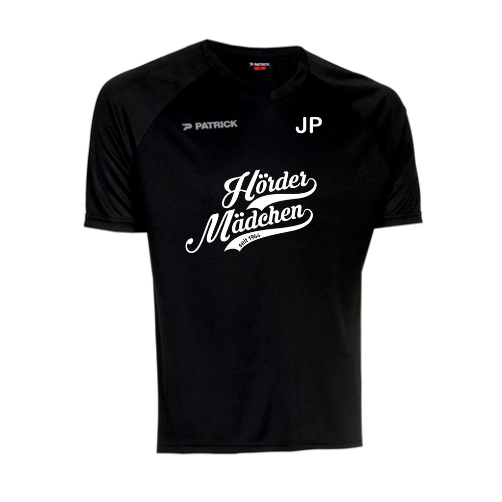 Hörder Mädchen Patrick Match T-Shirt, Farben: Schwarz, Rot
