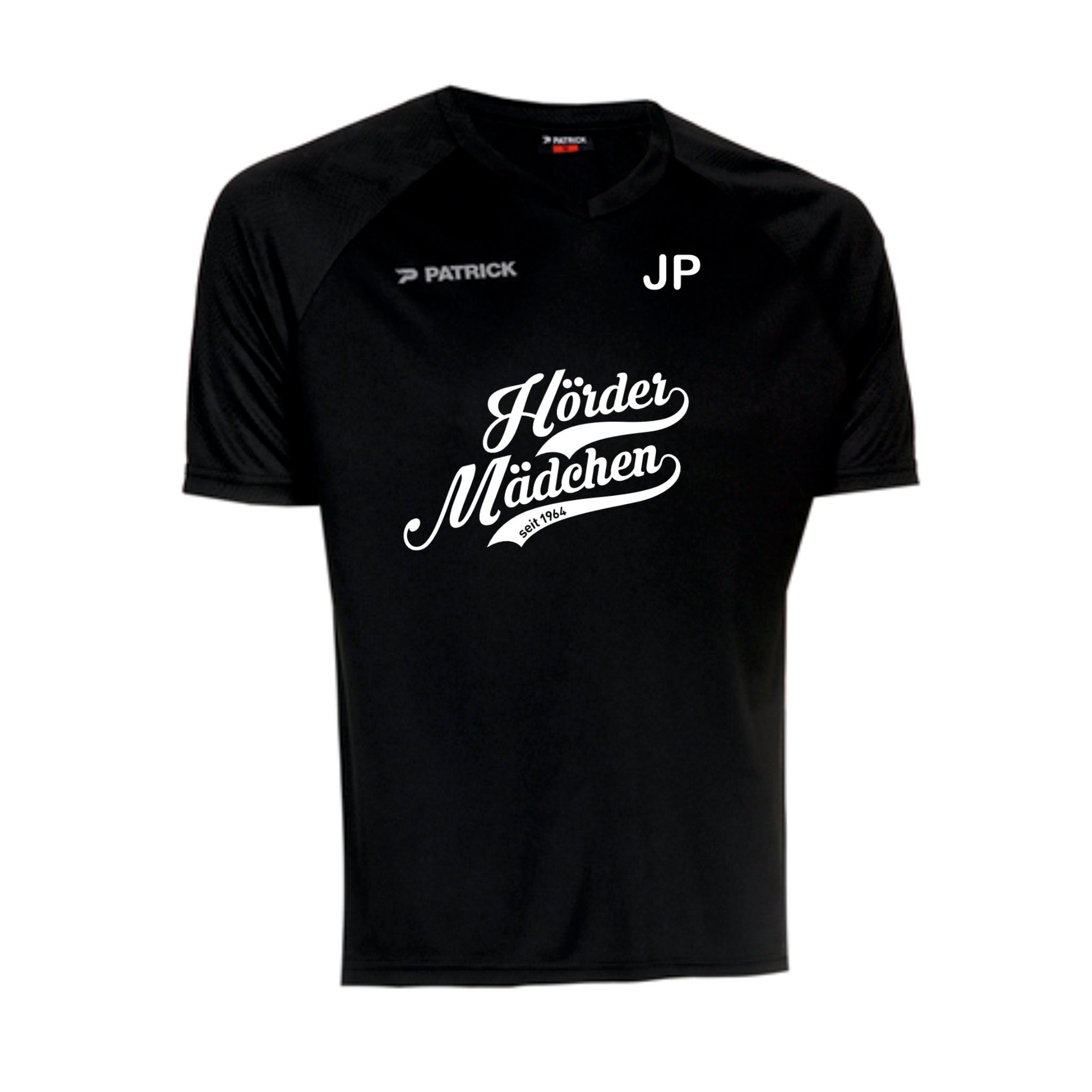 Hörder Mädchen Patrick Match T-Shirt, Farben: Schwarz, Rot