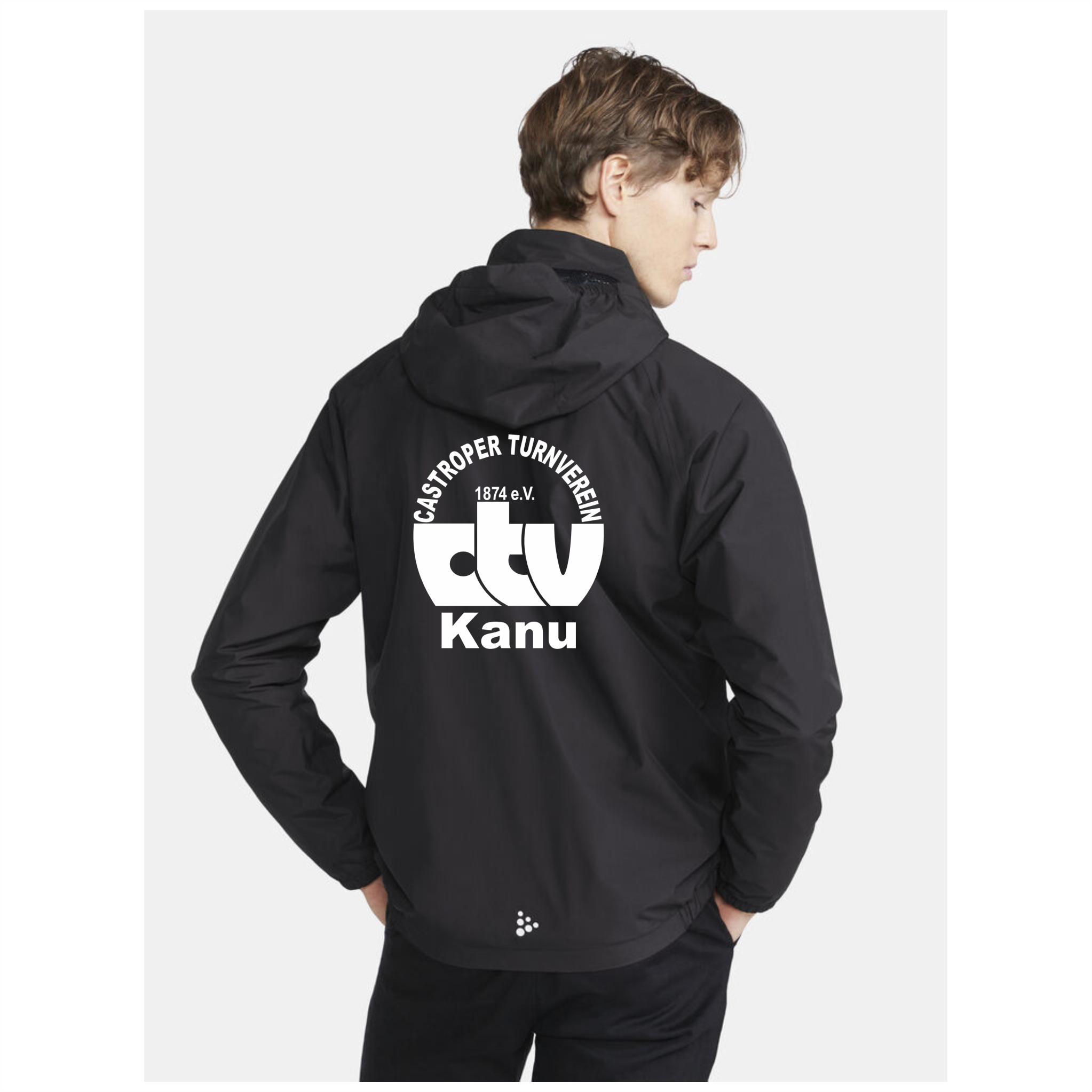 Castroper TV Kanu Craft Regenjacke, Farben: Blau, Schwarz