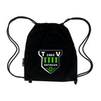 TV Ratingen Fairtrade Sportbeutel, Farben: Schwarz, Weiß