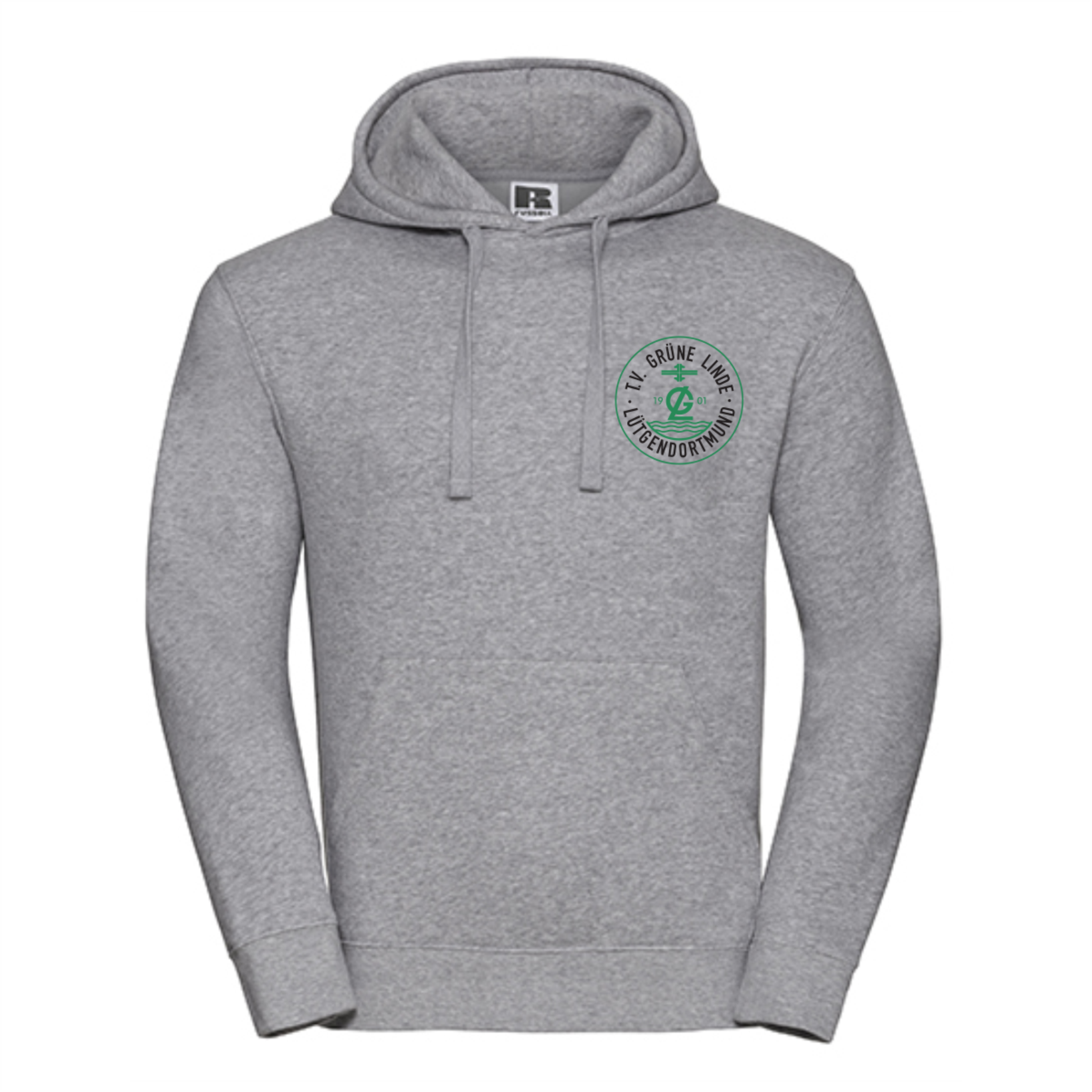 TV Grüne Linde Hoodie, Farben: Schwarz, Grau, Weiß, Grün