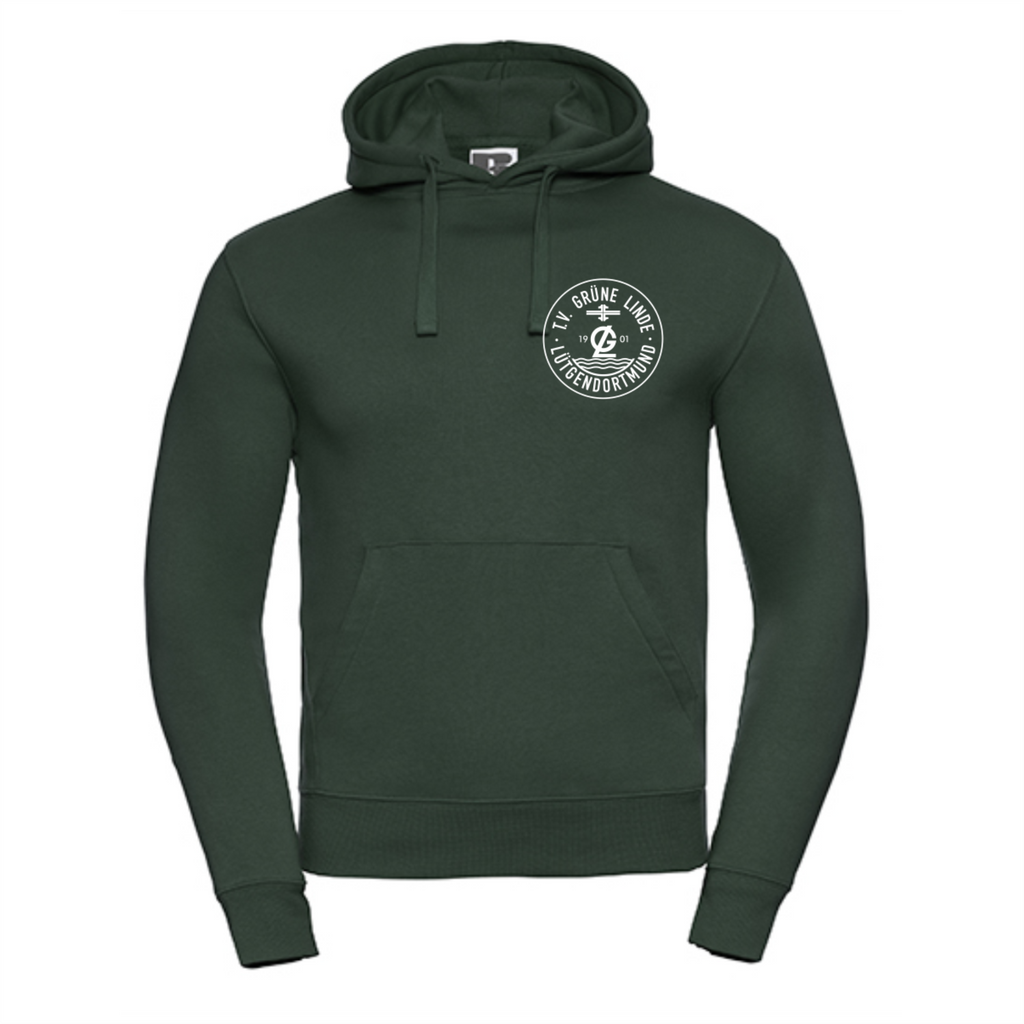 TV Grüne Linde Hoodie, Farben: Schwarz, Grau, Weiß, Grün