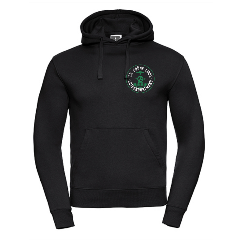 TV Grüne Linde Hoodie, Farben: Schwarz, Grau, Weiß, Grün