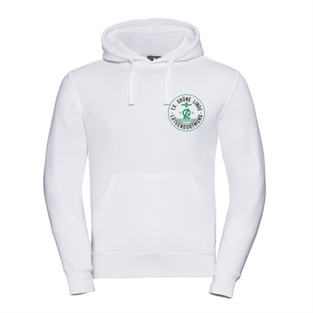 TV Grüne Linde Hoodie, Farben: Schwarz, Grau, Weiß, Grün